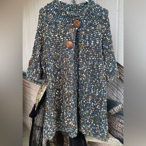 Vintage CURIO New York Multi Colored Cardigan - Size S